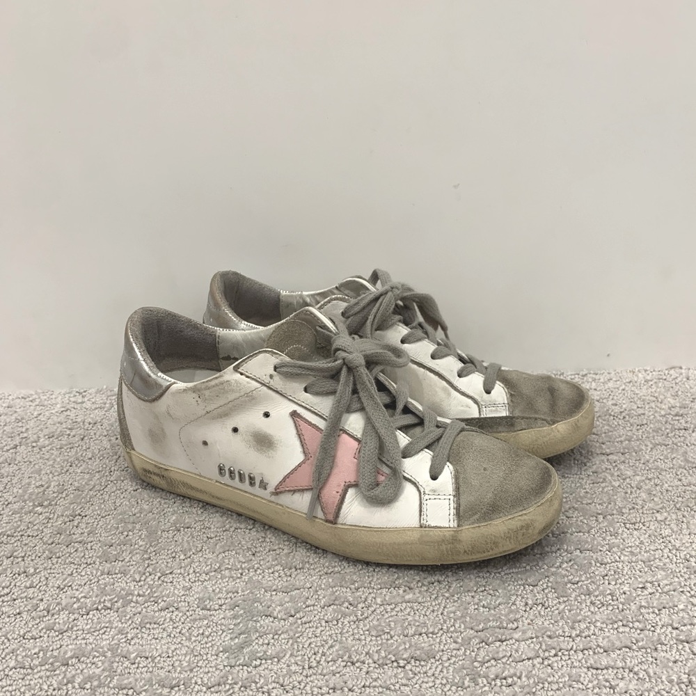 Pink Star Golden Goose with box
